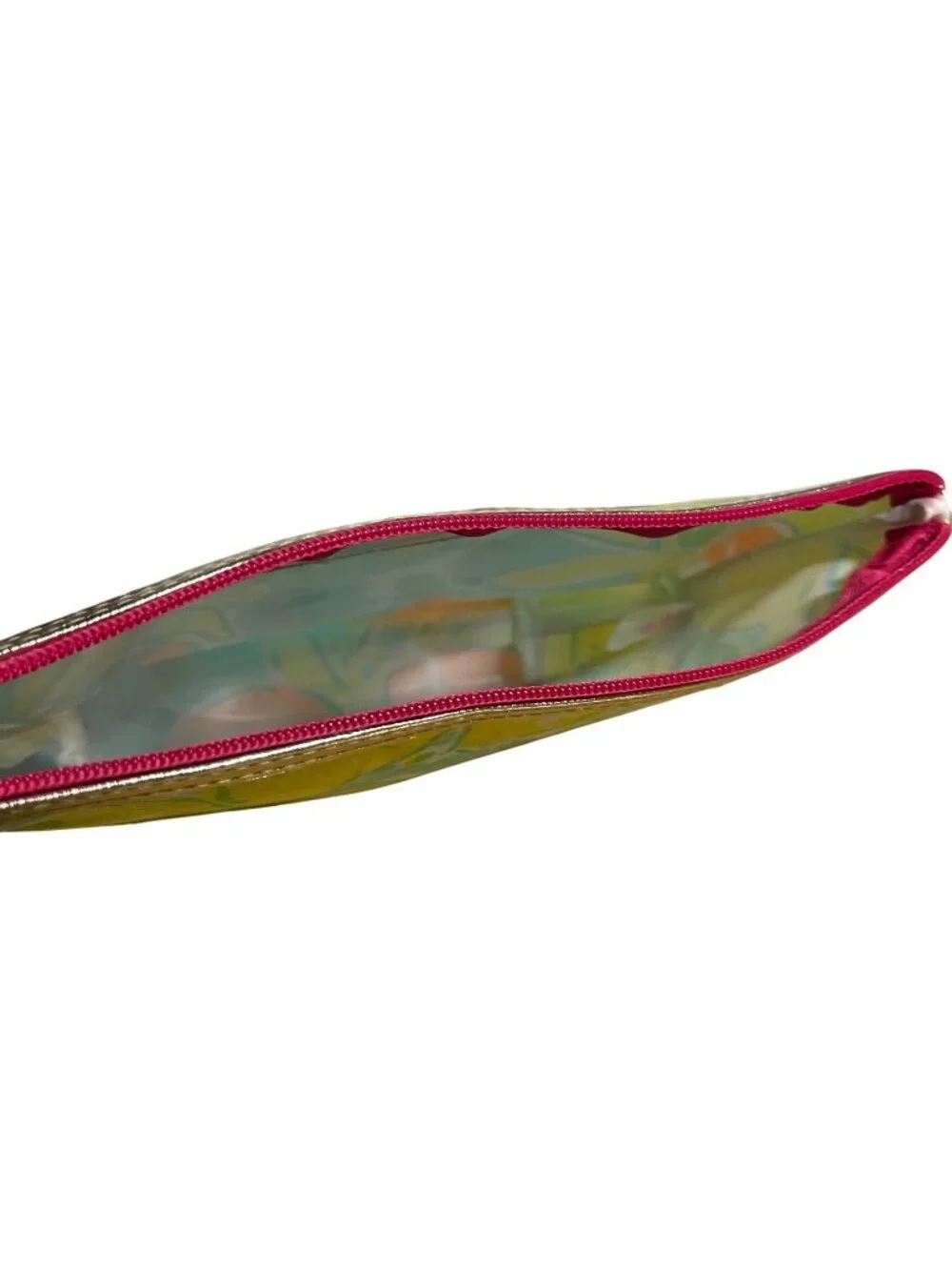 Lilly Pulitzer For Estee Lauder Citrus Print Makeup Bag